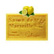 ✭ Savon de Marseille citron jaune 125g - Exfoliant doux gommage de la peau ✭